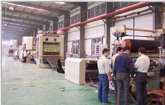 單向塑料拉伸土工格柵生產(chǎn)線