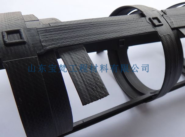 凸結(jié)點鋼塑土工格柵